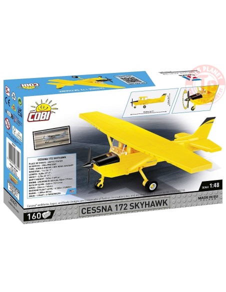 Cessna 172 Skyhawk-Yellow COBI 26621 COBI Cessna 172 Skyhawk-Yellow COBI 26621 COBI