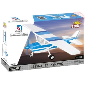 Cessna 172 Skyhawk-White-Blue COBI 26622 COBI