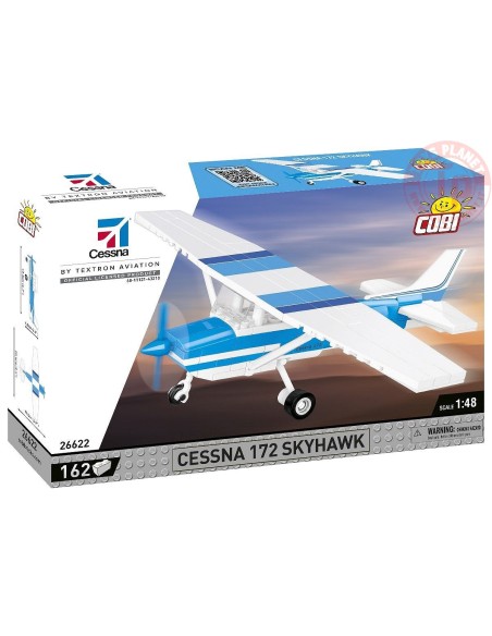 Cessna 172 Skyhawk-White-Blue COBI 26622 COBI
