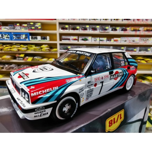 lancia delta integrale 16v auriol n7 martini 1.18 RA18L IXO MODELS