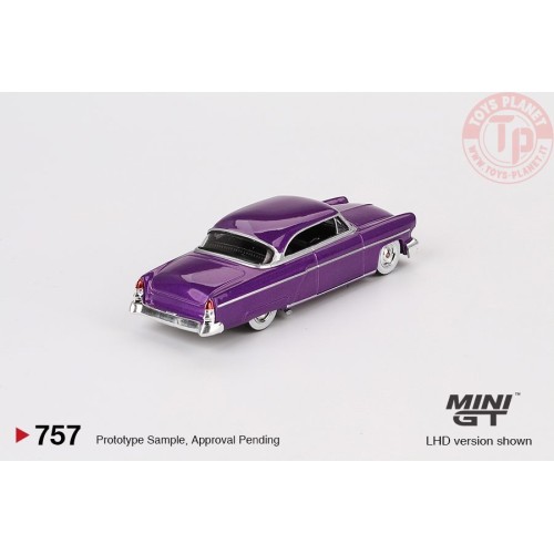 LINCOLN CAPRI HOT ROD PURPLE METALLIC 1954 1:64 MGT00757-L Mini Gt