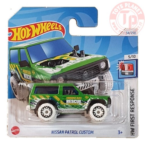 NISSAN PATROL CUSTOM 1/64 HOT WHEELS HTC89 HOT WHEELS
