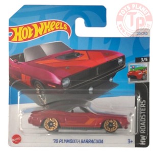 '70 PLYMOUTH BARRACUDA 1/64 HOT WHEELS HTC95 HOT WHEELS
