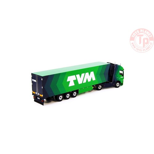 Volvo FH05 Globetrotter XL 4x2 met gesloten oplegger TVM TEKNO 85220 TEKNO