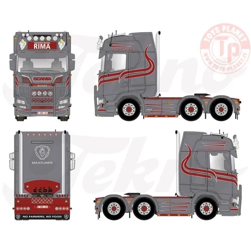 Scania Next Gen S-serie 6x2 Highline Rima TEKNO 85390 TEKNO