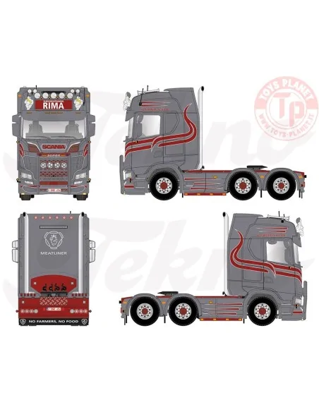 Scania Next Gen S-serie 6x2 Highline Rima TEKNO 85390 TEKNO Scania Next Gen S-serie 6x2 Highline Rima TEKNO 85390 TEKNO