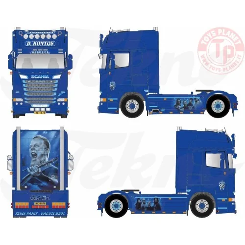 Scania R-serie Topline 4x2 Contlift TEKNO 84604 TEKNO