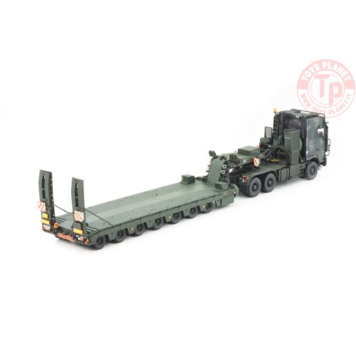 DAF Tropco pantser 6x4 met 7-assige dieplader TEKNO 84976 TEKNO