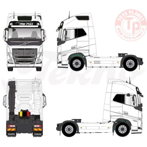 Volvo FH5 Globetrotter XL 4x2 TEKNO 85242 TEKNO