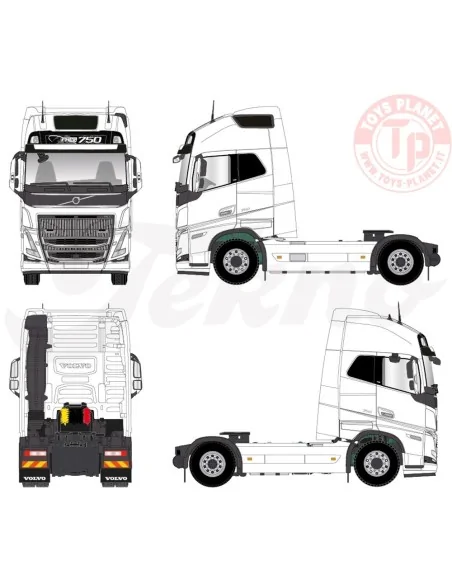 Volvo FH5 Globetrotter XL 4x2 TEKNO 85242 TEKNO