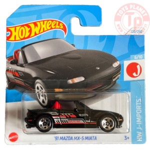 '91 MAZDA MX-5 MIATA 1/64 HOT WHEELS HTC47 HOT WHEELS