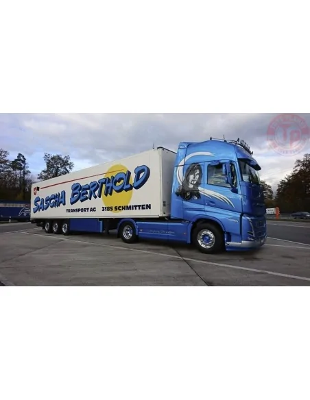 Volvo FH05 Globetrotter XL 4x2 met schuifzeilentrailer Sascha Berthold TEKNO 84591 TEKNO