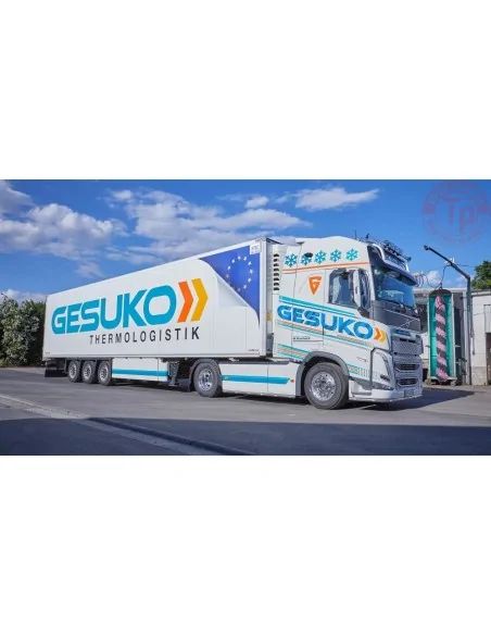 Volvo FH05 Globetrotter XL met 3-assige koeloplegger Gesuko TEKNO 85713 TEKNO