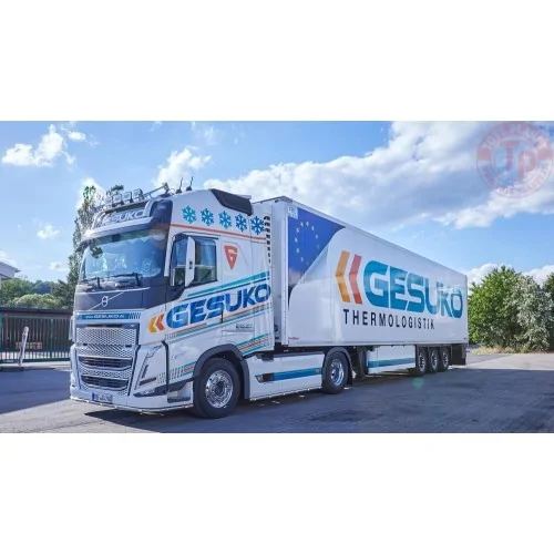 Volvo FH05 Globetrotter XL met 3-assige koeloplegger Gesuko TEKNO 85713 TEKNO