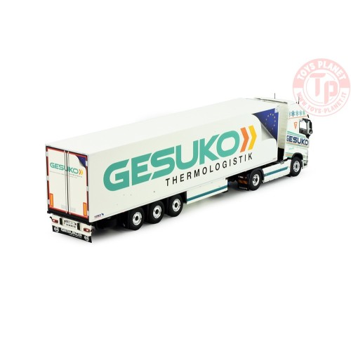 Volvo FH05 Globetrotter XL met 3-assige koeloplegger Gesuko TEKNO 85713 TEKNO
