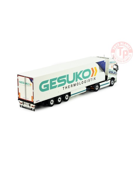 Volvo FH05 Globetrotter XL met 3-assige koeloplegger Gesuko TEKNO 85713 TEKNO