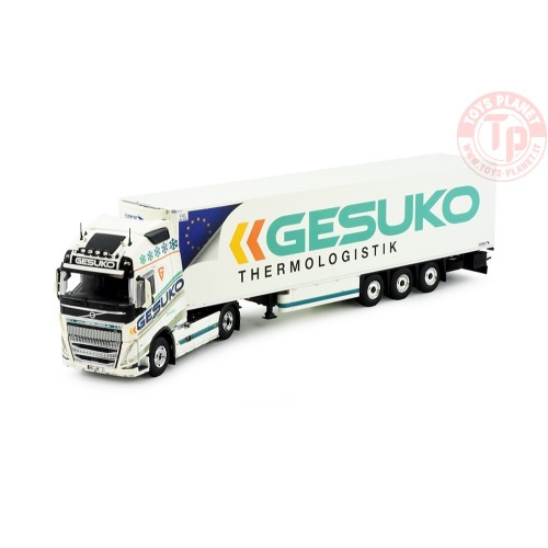 Volvo FH05 Globetrotter XL met 3-assige koeloplegger Gesuko TEKNO 85713 TEKNO