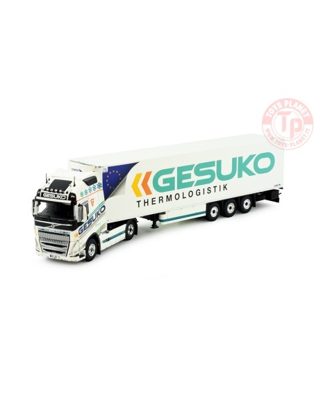 Volvo FH05 Globetrotter XL met 3-assige koeloplegger Gesuko TEKNO 85713 TEKNO