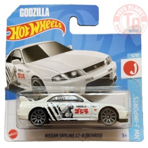 NISSAN SKYLINE GT-R (BCNR33) 1/64 HOT WHEELS HTC44 HOT WHEELS