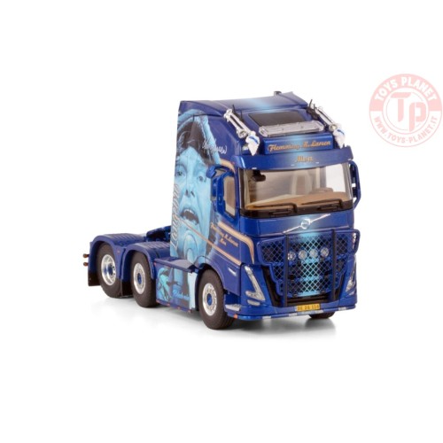 VOLVO FH5 GLOBETROTTER XL 6X2 TWIN STEER FLEMMING M. LARSEN WSI 01-3993 WSI MODELS