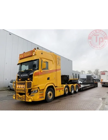 SCANIA S HIGHLINE CS20H 8X4 EURO LOWLOADER - 3 AXLE NV TRANS WSI 01-4127 WSI MODELS SCANIA S HIGHLINE CS20H 8X4 EURO LOWLOADER - 3 AXLE NV TRANS WSI 01-4127 WSI MODELS