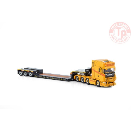 SCANIA S HIGHLINE CS20H 8X4 EURO LOWLOADER - 3 AXLE NV TRANS WSI 01-4127 WSI MODELS
