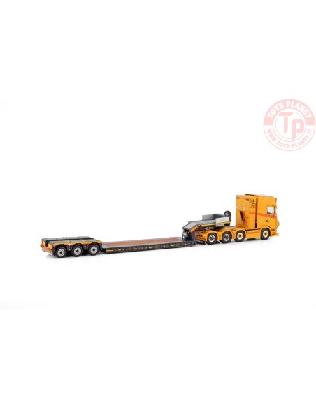 SCANIA S HIGHLINE CS20H 8X4 EURO LOWLOADER - 3 AXLE NV TRANS WSI 01-4127 WSI MODELS SCANIA S HIGHLINE CS20H 8X4 EURO LOWLOADER - 3 AXLE NV TRANS WSI 01-4127 WSI MODELS