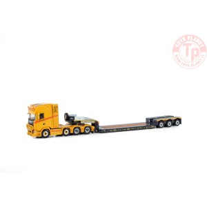 SCANIA S HIGHLINE CS20H 8X4 EURO LOWLOADER - 3 AXLE NV TRANS WSI 01-4127 WSI MODELS