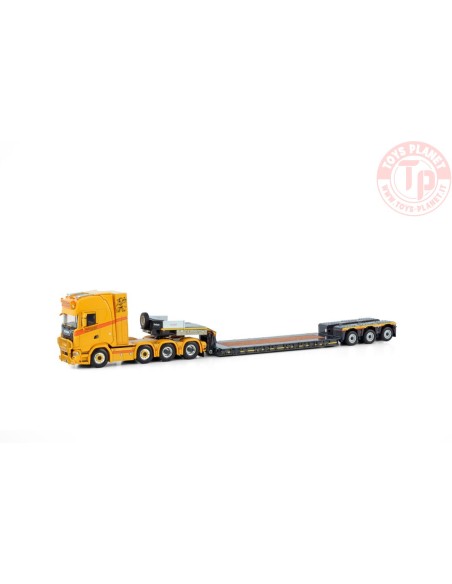 SCANIA S HIGHLINE CS20H 8X4 EURO LOWLOADER - 3 AXLE NV TRANS WSI 01-4127 WSI MODELS
