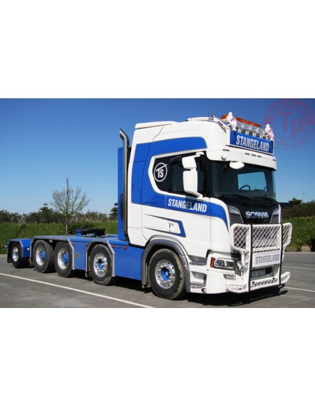 SCANIA R HIGHLINE CR20H 8X4 WITH ADD ON AXLE STANGELAND WSI 01-4349 WSI MODELS