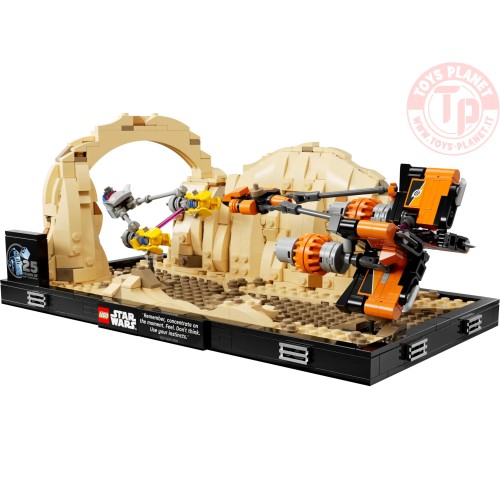 Diorama Gara degli sgusci su Mos Espa LEGO STAR WARS 75380 LEGO