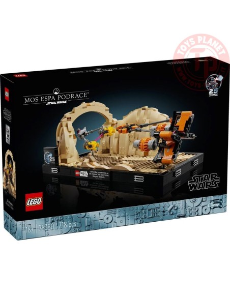 Diorama Gara degli sgusci su Mos Espa LEGO STAR WARS 75380 LEGO