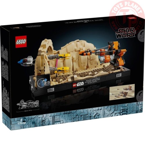 Diorama Gara degli sgusci su Mos Espa LEGO STAR WARS 75380 LEGO
