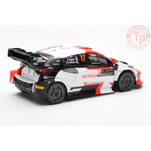 TOYOTA GR YARIS N.17 RALLY MONTE CARLO 2023 OGIER-LANDAIS 1:18 IXO 18RMC152A IXO MODELS