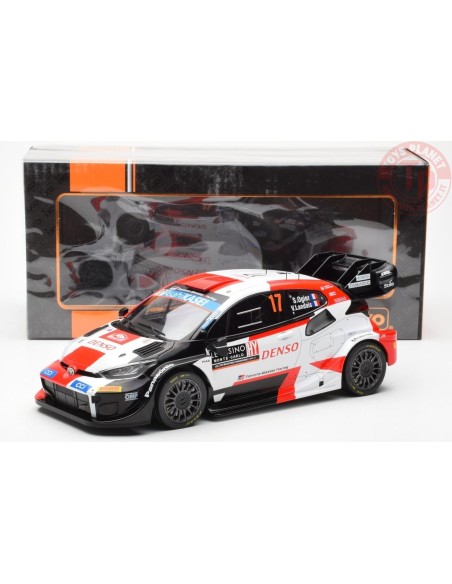 TOYOTA GR YARIS N.17 RALLY MONTE CARLO 2023 OGIER-LANDAIS 1:18 IXO 18RMC152A IXO MODELS
