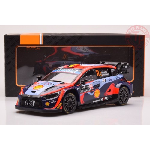 HUYNDAI i20 N N.11 WRC1 RALLY MONTE CARLO 2023 NEUVILLE/WYDAEGHE 1:18 IXO 18RMC153A IXO MODELS