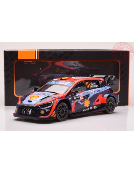 HUYNDAI i20 N N.11 WRC1 RALLY MONTE CARLO 2023 NEUVILLE/WYDAEGHE 1:18 IXO 18RMC153A IXO MODELS