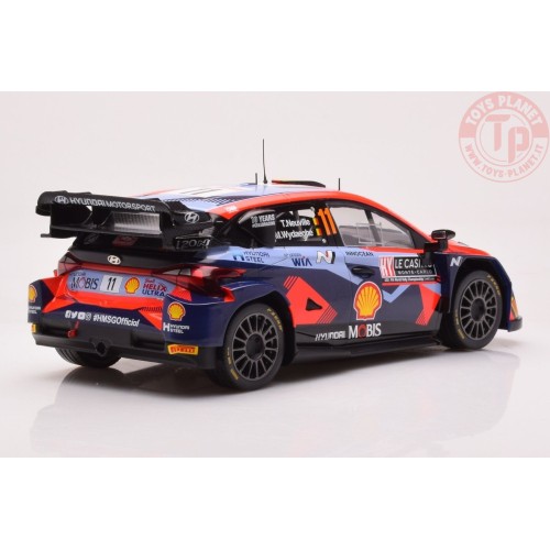HUYNDAI i20 N N.11 WRC1 RALLY MONTE CARLO 2023 NEUVILLE/WYDAEGHE 1:18 IXO 18RMC153A IXO MODELS