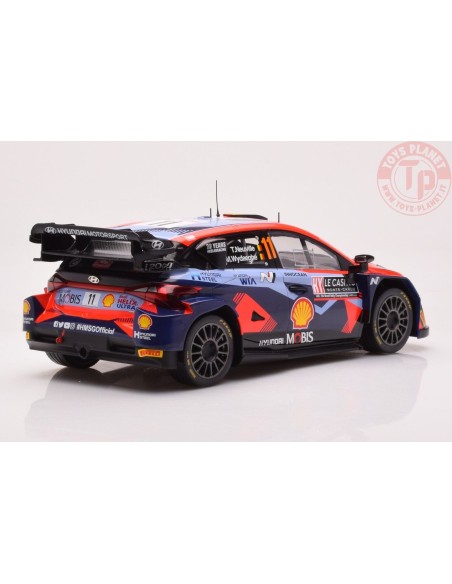 HUYNDAI i20 N N.11 WRC1 RALLY MONTE CARLO 2023 NEUVILLE/WYDAEGHE 1:18 IXO 18RMC153A IXO MODELS