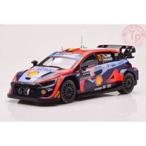 HUYNDAI i20 N N.11 WRC1 RALLY MONTE CARLO 2023 NEUVILLE/WYDAEGHE 1:18 IXO 18RMC153A IXO MODELS