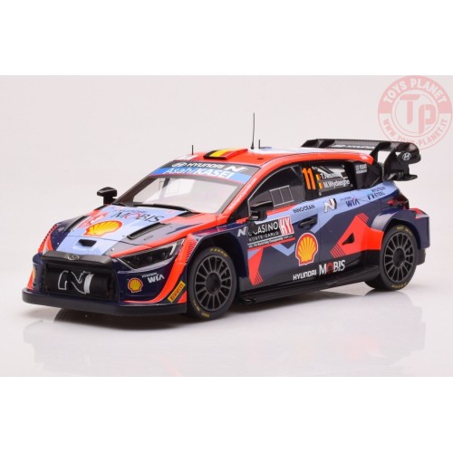 HUYNDAI i20 N N.11 WRC1 RALLY MONTE CARLO 2023 NEUVILLE/WYDAEGHE 1:18 IXO 18RMC153A IXO MODELS