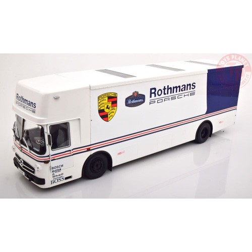 Mercedes O317 Porsche Racetransporter Rothmans 1:18 CMR151 CMR
