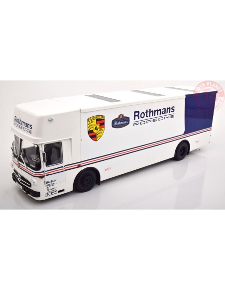 Mercedes O317 Porsche Racetransporter Rothmans 1:18 CMR151 CMR