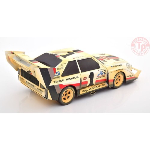 Audi Sport Quattro S1 Winner Pikes Peak 1987 After Race Version, Röhrl 1:18 CMR190 CMR