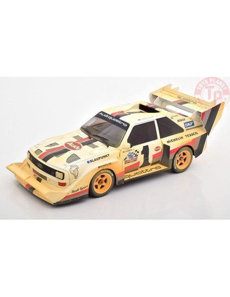 Audi Sport Quattro S1 Winner Pikes Peak 1987 After Race Version, Röhrl 1:18 CMR190 CMR