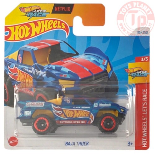 BAJA TRUCK 1/64 HOT WHEELS HTC09 HOT WHEELS
