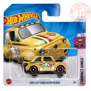 '60S FIAT 500D MODIFICADO 1/64 HOT WHEELS HTC20 HOT WHEELS