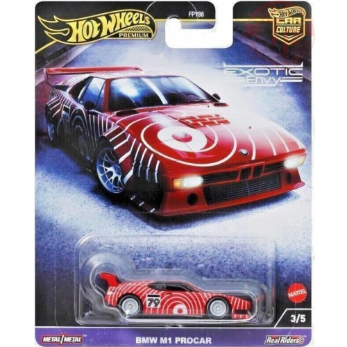 BMW M1 PROCAR 1/64 HOT WHEELS HKC79 HOT WHEELS
