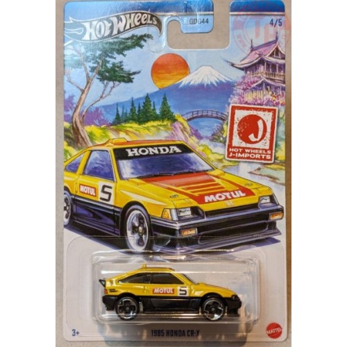 1985 HONDA CR-X 1/64 HOT WHEELS HRT03 HOT WHEELS