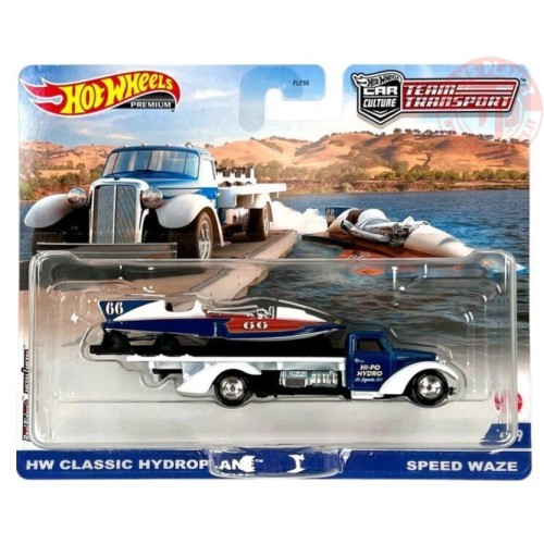 HW CLASSIC HYDROPLANE-SPEED WAZE 1/64 HOT WHEELS HCR31 HOT WHEELS